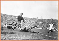 1925 Rose Bowl action
